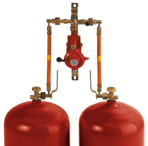 PERKEO Propan Zweiflaschenanlage für 33 kg-Flasche