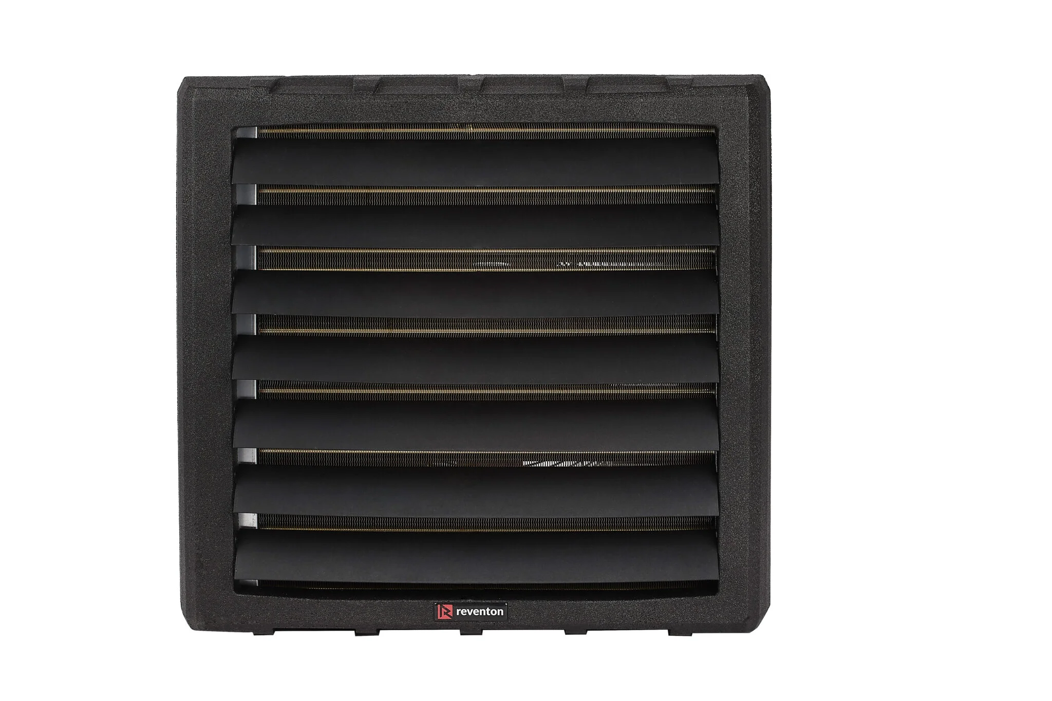 Reventon Wasser-Lufterhitzer Serie FARMER 230V AC Farmer HCF IP54-3S 44,3kW*
(Heizleistung: 90/70°C Wassertemperatur, 0°C Raumtemperatur, 3te Stufe)