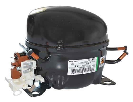 Embraco Verdichter EMY3118Y, LBP/MBP - R600a, 220 - 240 V, 50 Hz