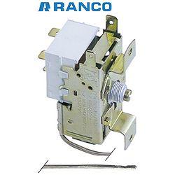 THERMOSTAT für Behälter Ranco K22-L2025, 3 Kontakten 6A 250V, Kapillarrohr 1500 mm, kalt +1,0°C, warm +11,0°C, Schraubregelung