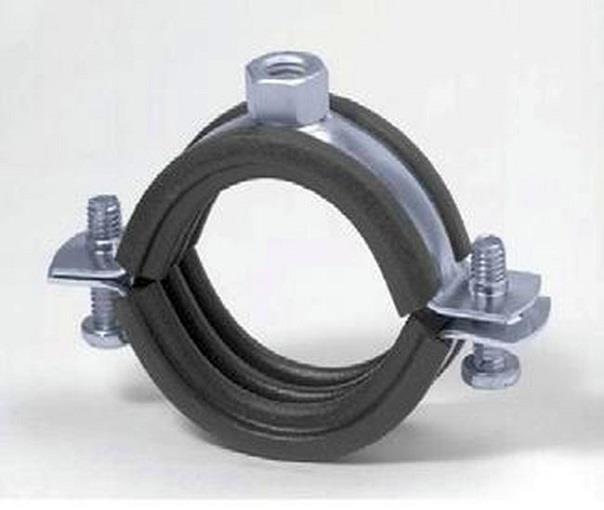 Rohrschelle zweischraubig ohne Schallschutz M8, 12-16 mm - 1/4"