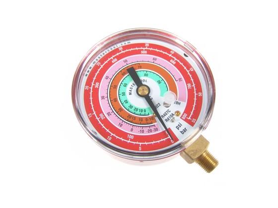 Ersatz Manometer HP Hochdruck 80mm - R410A - R407C - R22