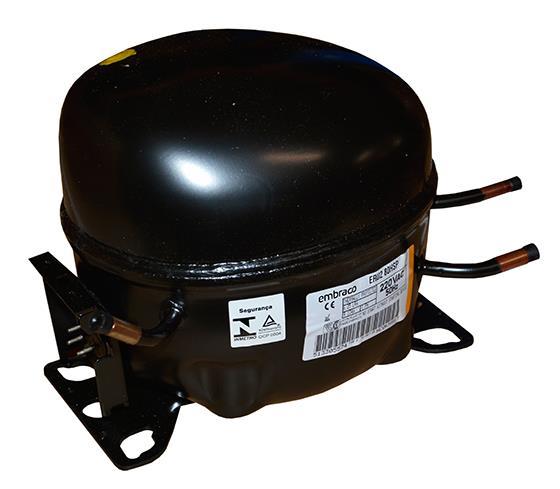 Embraco Verdichter ERU2 80 HSP, LBP - R134a, 220V, 50Hz (Ersatz FFU80HAK / EGAS80 HLR)