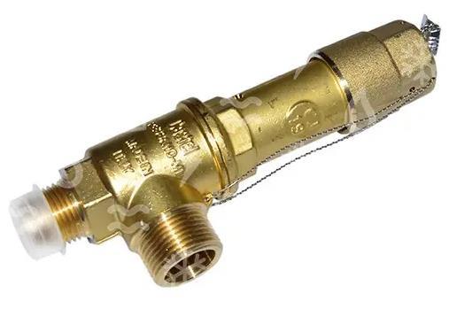 Sicherheitsventil CASTEL 3030E/46C600, Bördelung 1/2" NPT, 60 bar, CO2