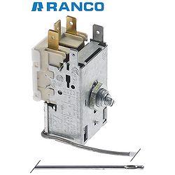 THERMOSTAT für Verdampfer Ranco K22-L1082, Kontakte 6A 250V, Kapillarrohr 2000 mm