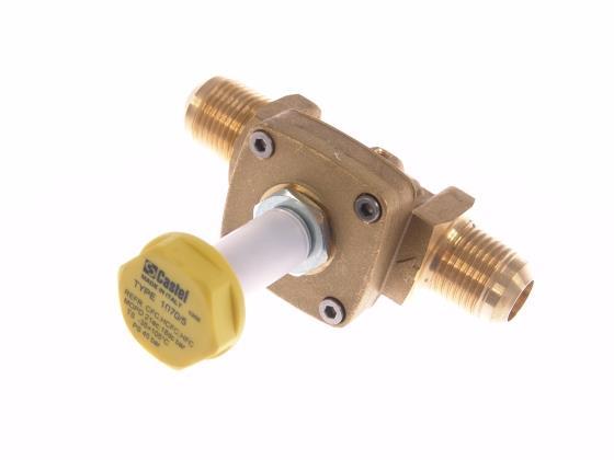 Magnetventil Castel, NC, Bördelanschluss 5/8", ohne Spule, 1070/5S