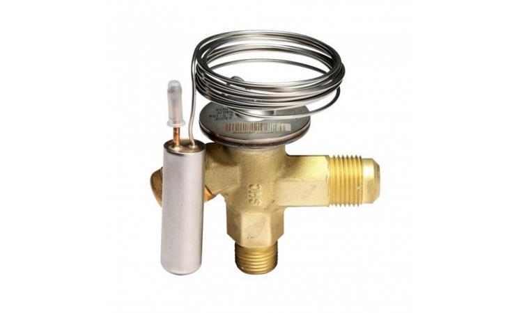 Therm. Expansionsventil kompl. Sanhua, R407C, ohne MOP, RFKH02E-6.3-20, 1/2" SAE, ohne Düse