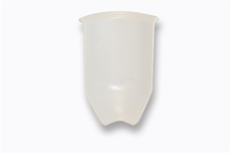 Innenecke fur Sockelleiste PVC - RAL 9010