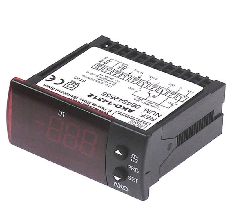 Elektronikregler AKO Typ AKO-14312B Einbaumaß 71x29mm 12/24V Spannung AC/DC NTC - nicht lieferbar, ersetzt durch AKO-D14312