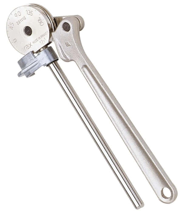 Virax 251112 Biegezange 12mm Stahl Biegeform 0°-180° R30