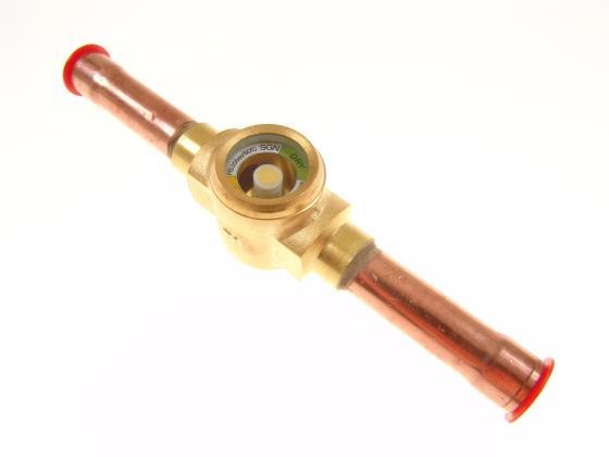 Schauglas Danfoss SGN 12s, 12 mm ODF, Lötanschlüsse- nicht lieferbar, ersetzt durch 014L0193