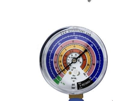 Manometer EBL-1 ND, Klasse 1, 80, R32-410A-407C-22