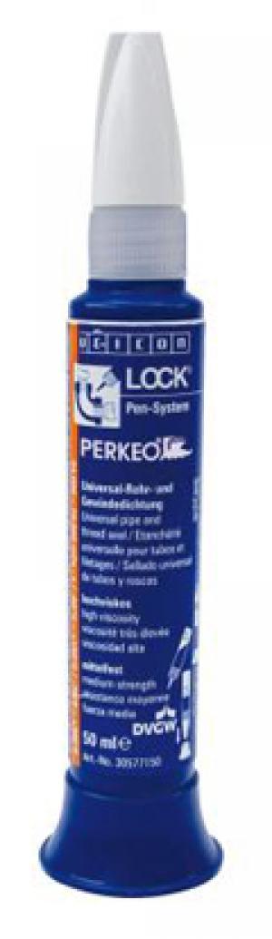 PERKEO WEICON Rohr- und Gewindedichtmittel 50ml, Mittelfest, keine Druckbereichsbegrenzung
