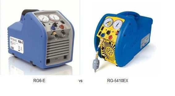 Kältemittel-Absaugstation Promax RG-6E, für alle Kältemittel inkl. R32, R1234yf