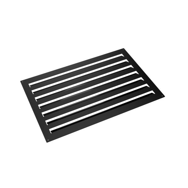 Evolar Rückwand Alu Schwarz XS, 600x900 MM