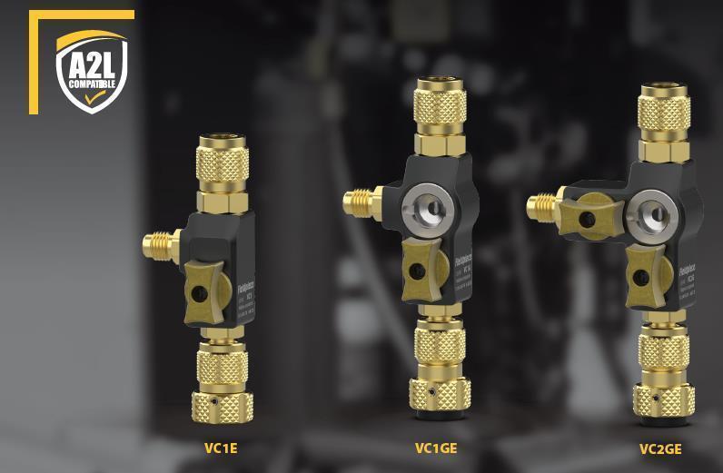 VC1E - 1/4"- und 5/16"-Schraderventilkernentferner VCRT - A2L Kompatibel