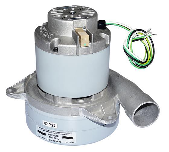Staubsaugermotor 1650 W/230 V, AMETEK LAMB 119599-12, (L=183 mm, H=219 mm)