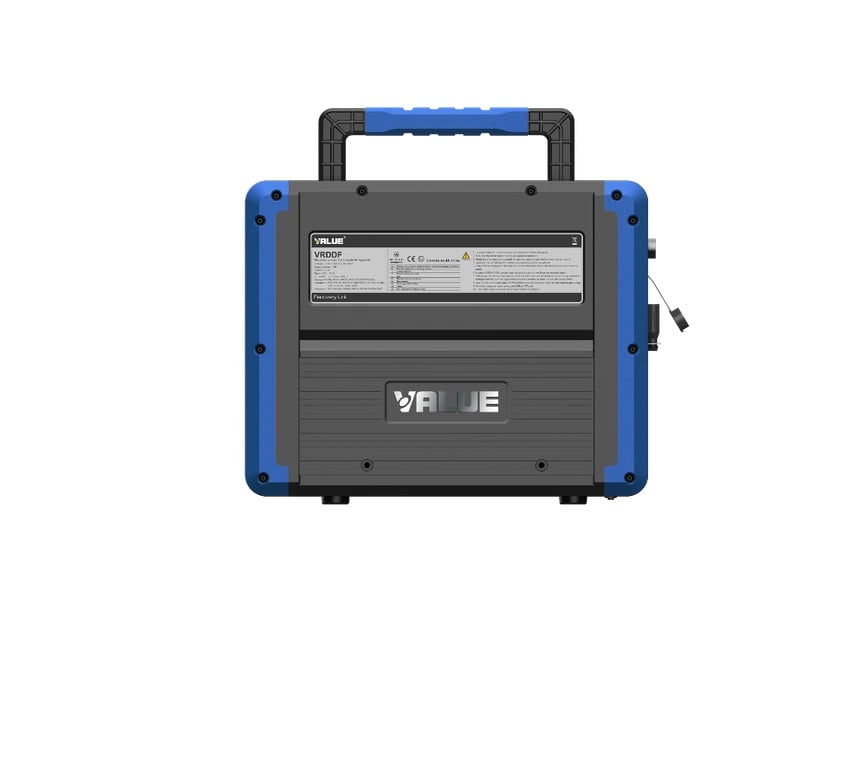 Kältemittelabsauggerät Value VRDDF - A2L, A2, A3, R600A, R1234YF - ATEX zertifiziert