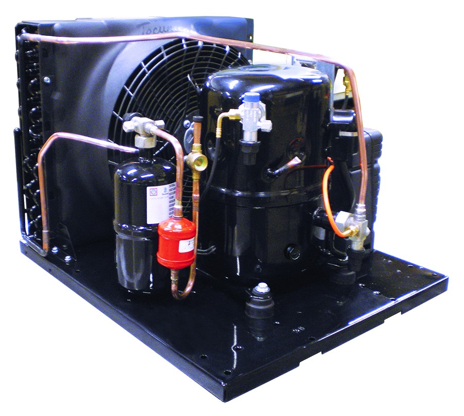 Tecumseh Verflüssigungssatz vollhermetisch AJ2 TAJN4511YHR-TZ 400V Gerät 230V EC Ventilator