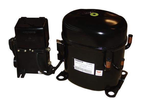 Verdichter Aspera Embraco T2155E, LBP - R22, 220-240V, 50Hz