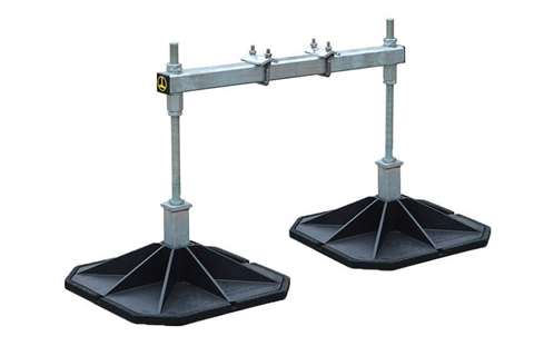Big Foot B9690 regelbare I Beam Unterstützung - 450X450MM - Höhe 300-560MM