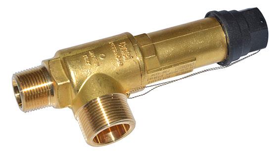 Sicherheitsventil CASTEL 3030/88C140, Bördelung 1" NPT, 14 bar