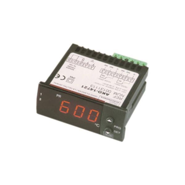 Elektronikregler AKO Typ AKO-14721 Einbaumaß 71x29mm 12V Spannung AC/DC Pt100 - nicht lieferbar, ersetzt durch AKO-D14724