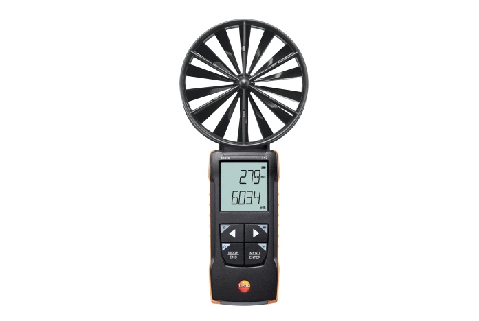 testo 417 - Digitales Flügelrad-Anemometer mit App-Anbindung 100 mm