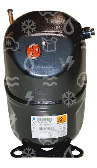 Verdichter Tecumseh AJ4492N-FZ, HBP - R134A, R123, R513A, 220-240V/1PH/50Hz
