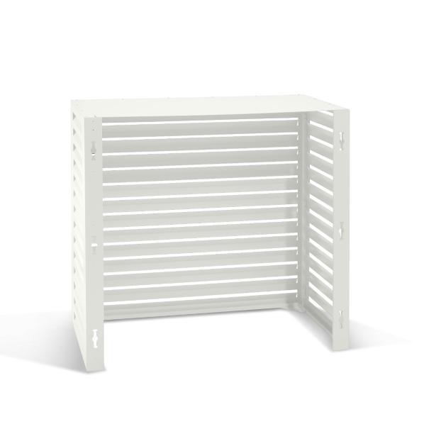 Evolar Klima- & Wärmepumpengehäuse Weiß Aluminium L, 1100x1200x650 MM
