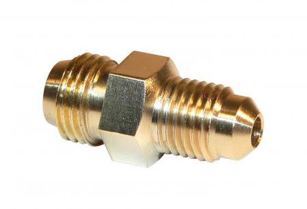 PERKEO Adapter für Stickstoff-Druckminderer, 1/4" SAE (7/16" UNF)