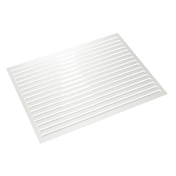 Evolar Rückwand Alu Weiß XL, 1300x1700 MM