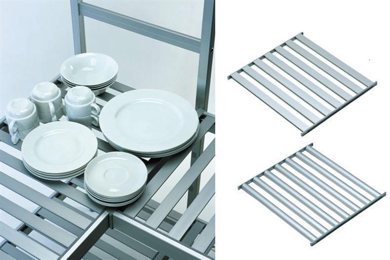 Aluminium Auflage 460 x 930 mm - eloxiert inkl. Querholmen
