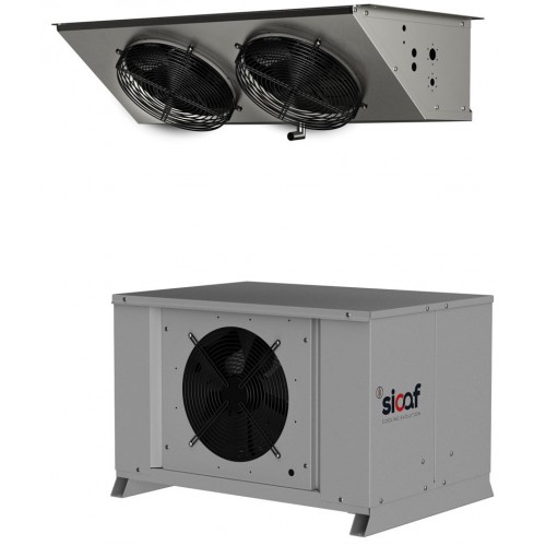 Gewerbliche Split - Kälteanlage HMM100 R452A, Normalkühlung +5... - 5°C | TA +25…+43 °C | 8 - 23 m3