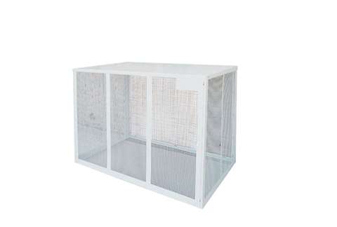 Alixo Schutzgitter - STAHL lackiert - Small - 900X680X450MM