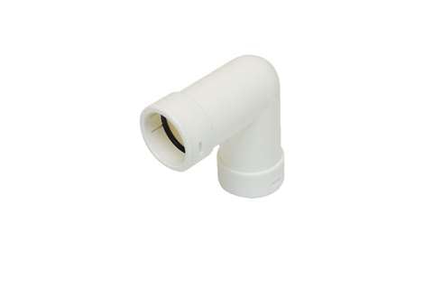 Alixo Kniestück 90° hartes Abflussrohr - Ø20MM Kniestück 90° hartes Abflussrohr - Ø20MM