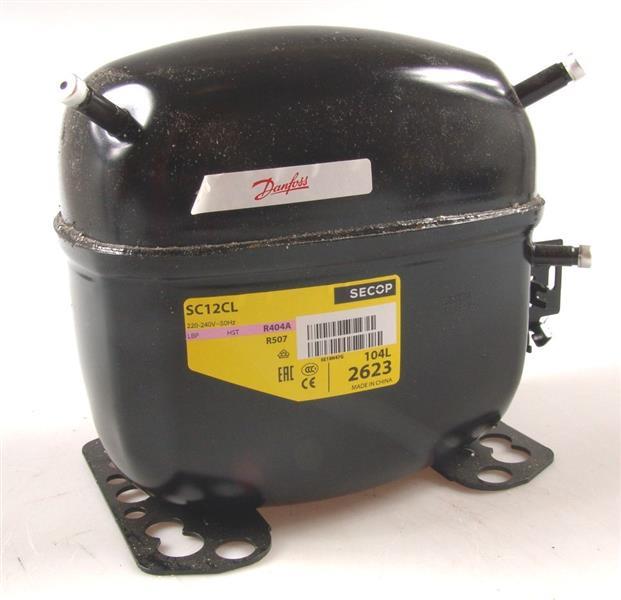 Verdichter SECOP / Danfoss (Danfoss) SC12CL / SC12CLX, LBP - R404A, R507, 220-240 V, 50Hz