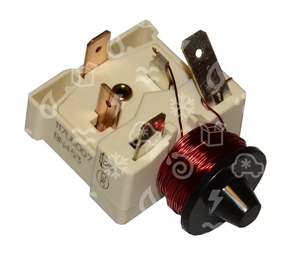 Anlaufrelais für Verdichter Danfoss / Secop 117U6007