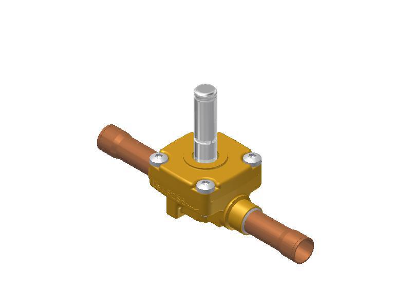 Danfoss Magnetventil EVR 15, NO, ohne Spule, ODF 16mm