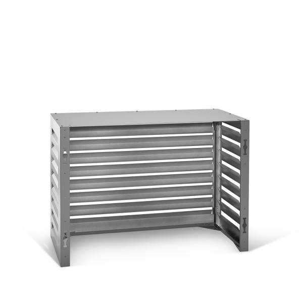 Evolar Klima- & Wärmepumpengehäuse Leichtes Anthrazit Aluminium S, 700x1000x500 MM