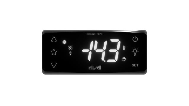 Eliwell Invensys Kühlstellenregler ID978 Bluetooth IDN978P4D507000, 230V, 10A