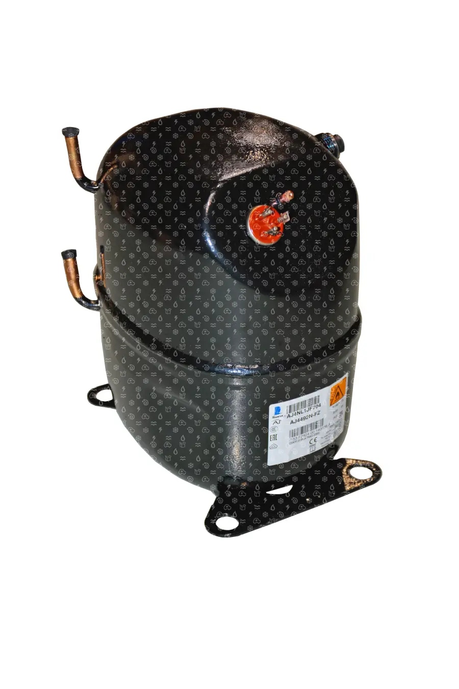 Verdichter Tecumseh AJ4492N-FZ, HBP - R134A, R123, R513A, 220-240V/1PH/50Hz