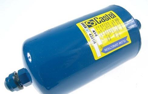 Filtertrockner Castel 4341/4, 414, 1/2" SAE, Bördelanschlüsse - nicht lieferbar, ersetzt durch DF341-4