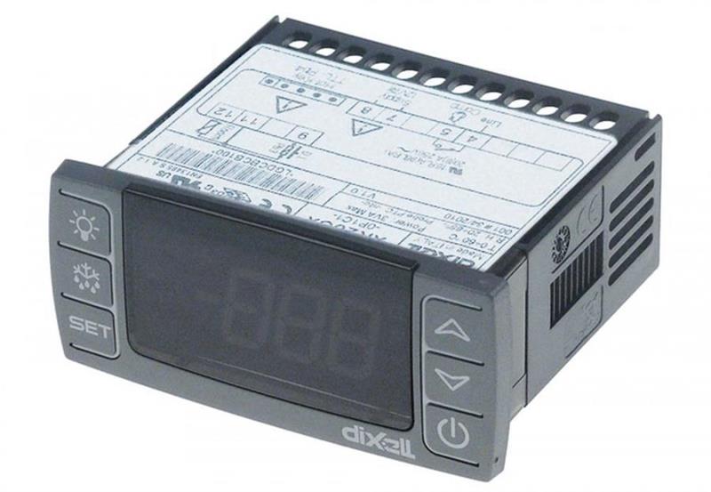 Kühlstellenregler Dixell / Copeland XR20CX-0P1C1, 12V AC/DC, NTC/PTC