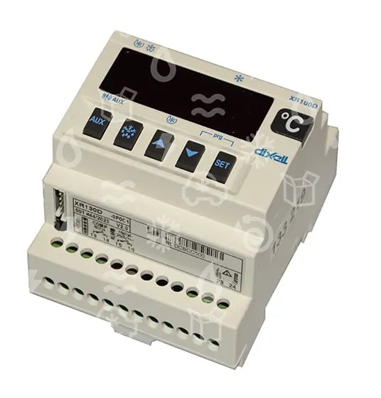Elektronischer Regler Dixell XR 130 D-5P0C1, 12 V, 8 A, an Schalttafel