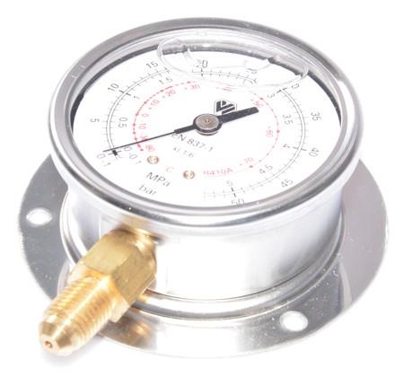 Hochdruckmanometer - Öl WIGAM, 60 mm, R410A, 1/4" SAE