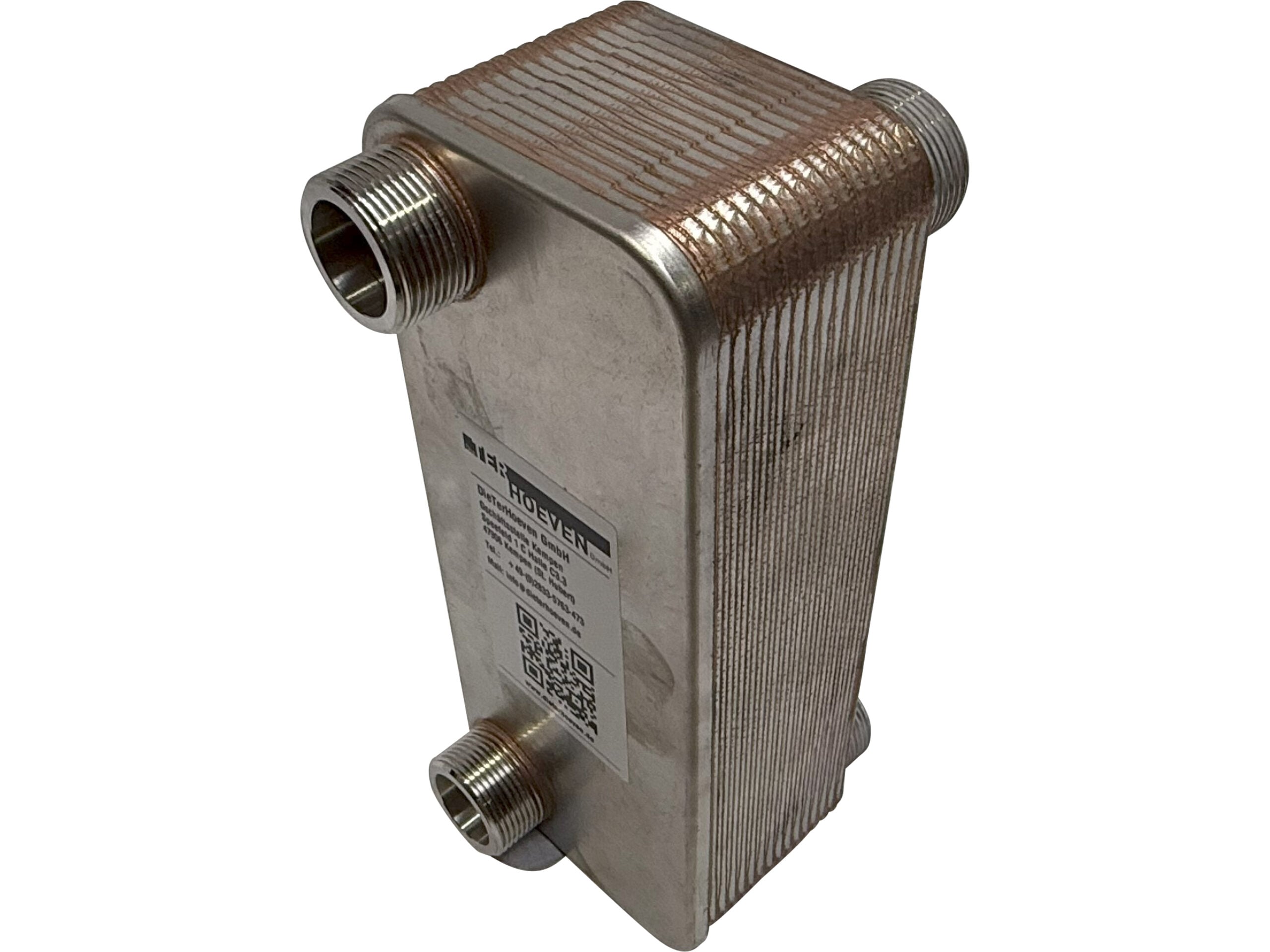 Plattenwärmetauscher DTH-27A-30 2x1 1/4"AG + 2x 1 1/4"AG