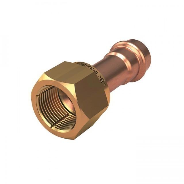 Conex MaxiPro Adapter 3/8" MPA5285G 0030301 bördel Kupferkonus + MS Mutter (VPE=4)