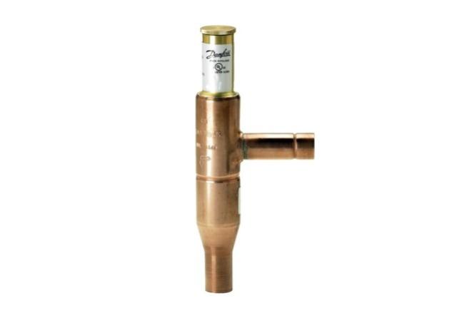 Startregler Danfoss KVL 22, Lötanschlüsse 22 mm ODS, Saugleitung
