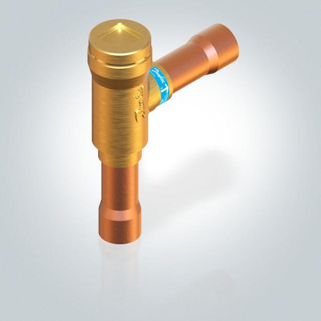 Rückschlagventil Danfoss NRVH 22s, Löt Eck Version 22 mm ODF, kv 8,5